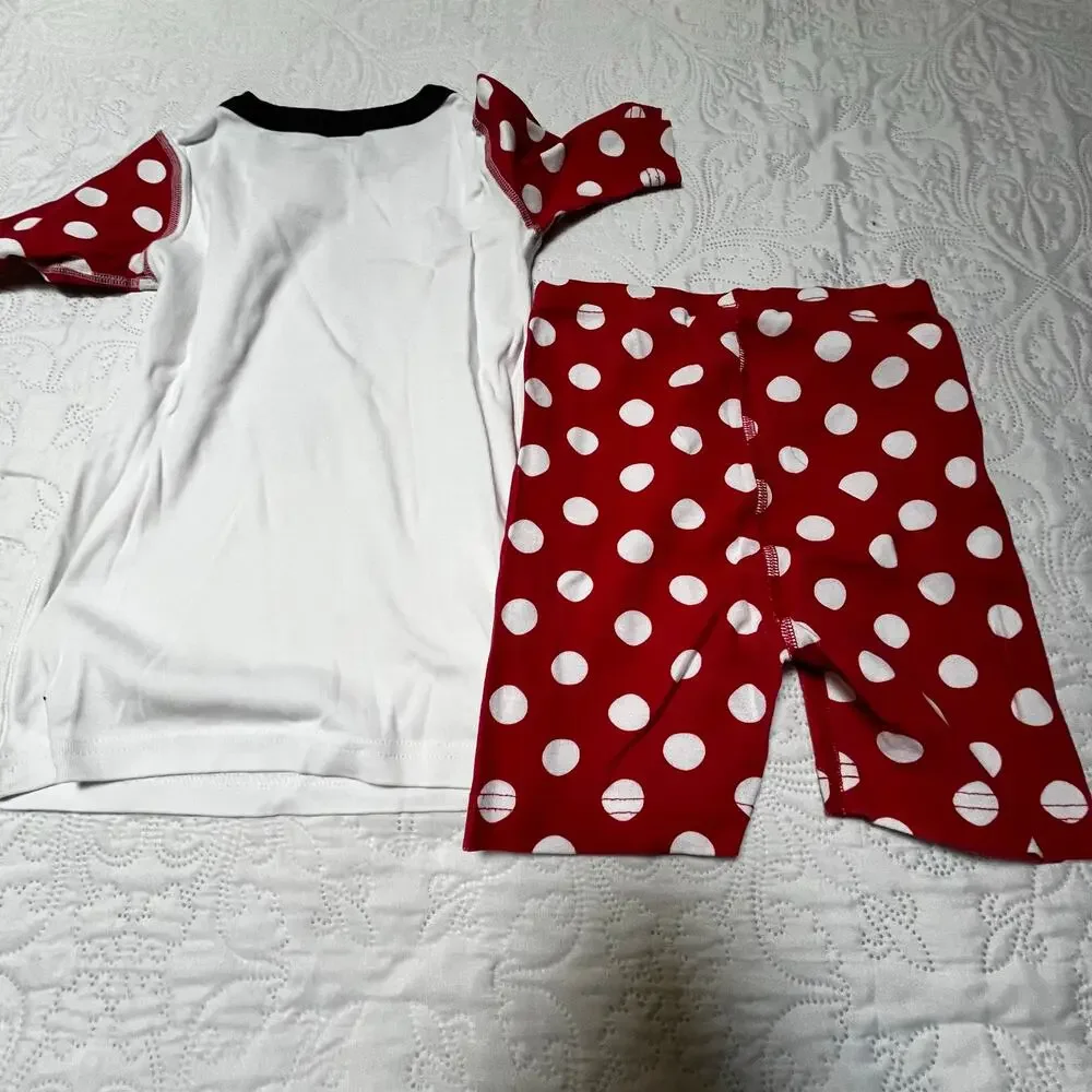 Hanna Andersson Disney Minnie Mouse PJ Set Size 8